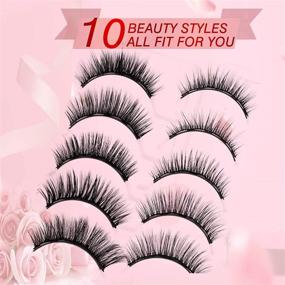 img 3 attached to Magnetic Eyelashes Different Densities Lashliner Tools & Accessories