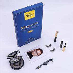 img 1 attached to Magnetic Eyelashes Different Densities Lashliner Tools & Accessories