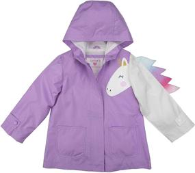 img 2 attached to Carters Perfect Rainslicker Jacket Yellow Apparel & Accessories Baby Boys in Clothing