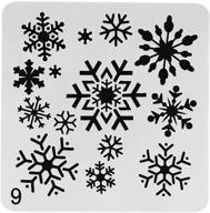 obuy christmas snowflake scrapbooking decorative logo