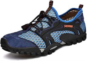 img 4 attached to FLARUT Men's Barefoot Lightweight Training Sandals: The Ultimate Athletic Shoes