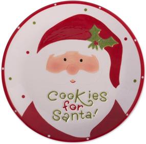 img 4 attached to 🎄 Winter-themed Dishware for Festive Holidays: DII Holiday 8 3X8 3