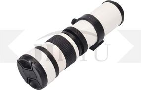 img 1 attached to JINTU 420-800mm f/8.3 Manual Telephoto Zoom Lens for Canon EOS DSLR Cameras - Compatible with 4000D, 2000D, 60D, 77D, 70D, 80D, 650D, 750D, 7D, T7i, T7s, T7, T6s, T6i, T6, T5i, T5, SL2 SL1 - Includes Carry Bag