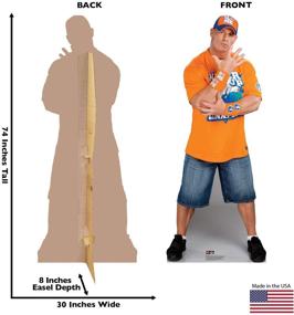 img 3 attached to 🤼 Unleash Your Inner WWE Fan with the John Cena Life-Size Cardboard Cutout Standup!