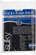 advanced sulky sticky fabri 🌟 solvy stabilizer x36 for optimal fabric stability logo