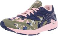 asics 1014a029 kids amplica running girls' shoes and athletic: performance and style combined logo