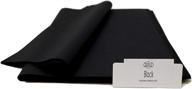 🎁 48 листов черной подарочной туалетной бумаги - идеально для украшения вечеринок, подарочных пакетов, бумажных цветов | 15" х 20" | цвета радуги logo