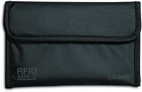 img 2 attached to Pacsafe RFIDsafe Passport Protector Black