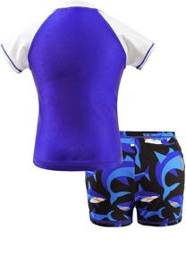 img 3 attached to 🏊 Hawaii Swimwear: Boys' Wetsuit Sleeve Swimsuit for Optimal Water Play