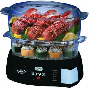 img 1 attached to 🍲 Enhance Your Cooking Experience with the Oster 5716 Programmable Digital Food Steamer, Black