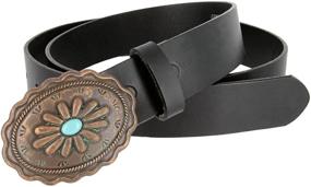 img 2 attached to 🌵 Stylish Southwest-inspired Women's Accessories in Susanna Turquoise Genuine Leather