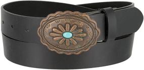 img 4 attached to 🌵 Stylish Southwest-inspired Women's Accessories in Susanna Turquoise Genuine Leather