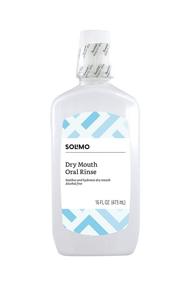 img 2 attached to 🌿 Solimo Dry Mouth Oral Rinse by Amazon Brand - Alcohol Free, Mint Flavor, 16 fl oz - Buy Now!
