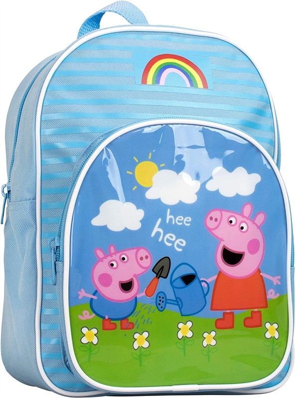 peppa pig george backpack 로고