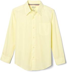 img 4 attached to 👔 French Toast Boys' Poplin Dress: Trendy Tops, Tees & Shirts for Style and Comfort