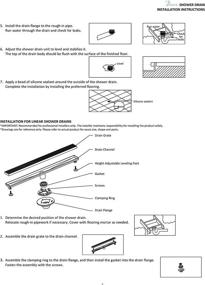 img 2 attached to 🚿 Dawn LCO320304 Colorado River Series Linear Shower Drain, 32-inch: Stylish and Practical Drainage Solution for Your Shower Space