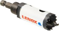 🔪 enhanced cutting efficiency with lenox tools bi metal arbored technology logo