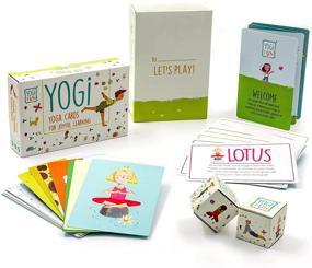 img 3 attached to 🧘 Йога-набор Yogi Fun с карточной игрой йоги, иллюстрированными позами, увлекательными стихами, 4 интерактивными активностями и 2 картонными кубиками