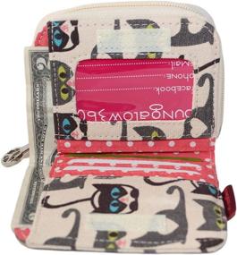 img 1 attached to 🐾 Bungalow 360 Billfold Vegan Wallet: Women's Handbags & Wallets - Go Animal-Friendly!