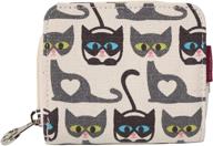 🐾 bungalow 360 billfold vegan wallet: women's handbags & wallets - go animal-friendly! logo