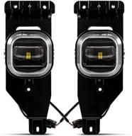 улучшенный led-противотуманный фонарь для ford f250 и f350 2005-2007 гг. - оригинальный противотуманный фонарь с cree led-лампой, водонепроницаемость ip68. логотип