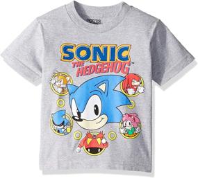 img 1 attached to Футболка с коротким рукавом Sonic The Hedgehog для мальчиков от SEGA