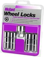 mcgard 24134 chrome wheel locks logo