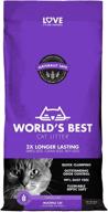 🐾 premium lavender scented world's best cat litter - perfect for multiple cats - 32-pounds size logo