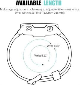 img 1 attached to 🌈 Colorful Replacement Bands for Garmin Approach S20 S5 S6 Watch - Baaletc Strap Wristband Accessories for Approach S20 Smartwatch