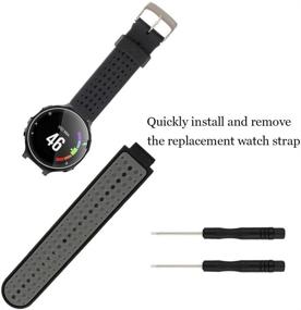 img 2 attached to 🌈 Colorful Replacement Bands for Garmin Approach S20 S5 S6 Watch - Baaletc Strap Wristband Accessories for Approach S20 Smartwatch