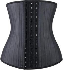 img 4 attached to YIANNA Underbust Trainer Corsets Hourglass Women's Clothing for Lingerie, Sleep & Lounge