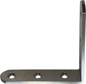 img 1 attached to 🔩 TEJATAN Corner Bracket 10 Pack: Sturdy and Versatile Support for Furniture and Shelves