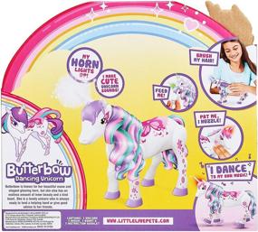 img 3 attached to Magical Little Live Pets Unicorn Butterbow - Interactive Toy for Kids