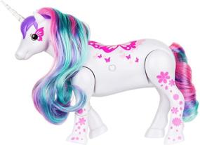 img 1 attached to Magical Little Live Pets Unicorn Butterbow - Interactive Toy for Kids