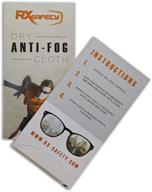 no more foggy glasses! discover the anti-fog dry cloth - reusable microfiber solution logo
