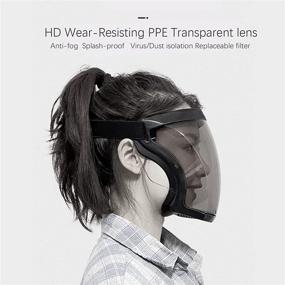 img 3 attached to EdiNoeL Transparent Faceshields: Unparalleled Protection That's Truly Protective