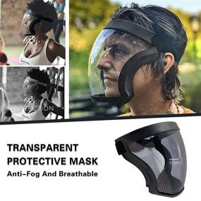 img 2 attached to EdiNoeL Transparent Faceshields: Unparalleled Protection That's Truly Protective