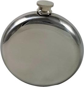 img 2 attached to 🥃 Stylish Round Flask Glasses Funnel in Classy Black – A Must-Have Accessory!