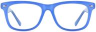 modesoda kids blue light blocking square frame gaming glasses for boys and girls, computer eyeglasses logo