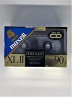 maxell(r) cassette audio tape, 90-minute high bias 📼 standard, pack of 4 - discontinued product - limited stock logo