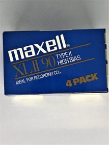 img 3 attached to Maxell(R) Cassette Audio Tape, 90-Minute High Bias 📼 Standard, Pack of 4 - Discontinued Product - Limited Stock