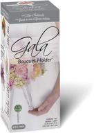 🌸 floracraft gala bouquet holder with floral wet foam 4.1 inch x 9.75 inch clear handle logo