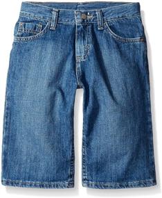 img 3 attached to 👕 Boys' Clothing and Shorts - Wrangler Authentics Pocket Blackened Indigo