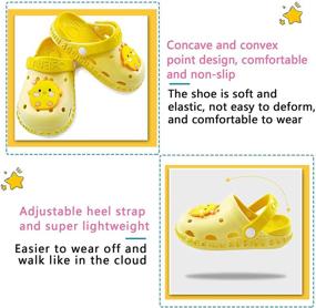 img 1 attached to 👶 HQCITY Toddlers Garden Clogs Slippers: All-Season Boys' Shoes and Clogs & Mules
