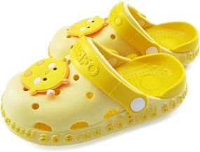 img 3 attached to 👶 HQCITY Toddlers Garden Clogs Slippers: All-Season Boys' Shoes and Clogs & Mules