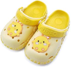 img 4 attached to 👶 HQCITY Toddlers Garden Clogs Slippers: All-Season Boys' Shoes and Clogs & Mules