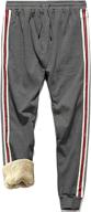 manluodanni sweatpants drawstring trousers black m sports & fitness logo