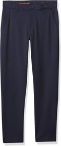 img 4 attached to 👖 French Toast Boys' Slim Fit Tapered Leg Performance Pant