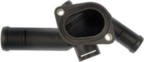 img 2 attached to Dorman 902-707 Black Engine Coolant Water Outlet - Optimized for Select Seat / Volkswagen Models