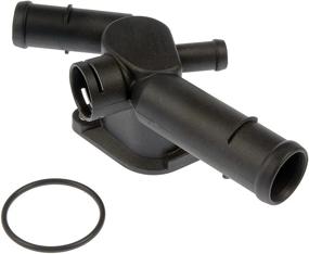 img 3 attached to Dorman 902-707 Black Engine Coolant Water Outlet - Optimized for Select Seat / Volkswagen Models